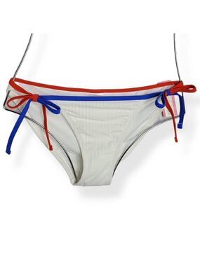 Xhilaration White String Bikini Bottom Medium Juniors